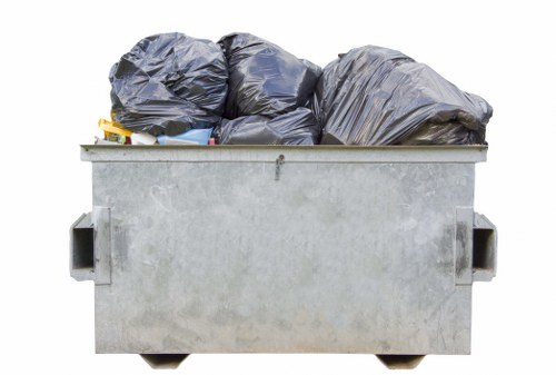 Responsible waste sorting and rubbish removal in Acton