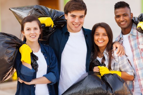 Furniture disposal service helping an Acton home clear bulky unwanted items
