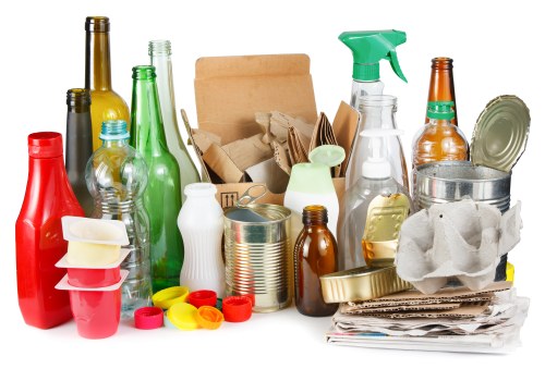 Sorted office items ready for clearance and recycling in Acton
